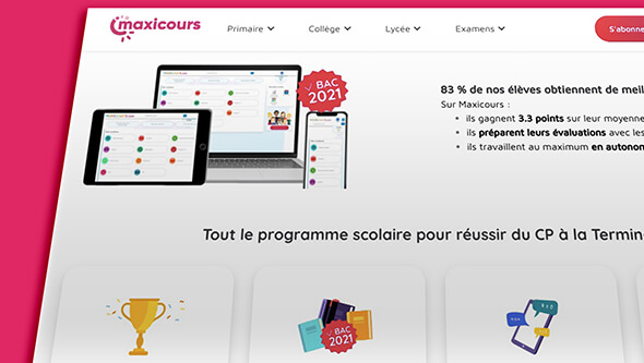 site maxicours