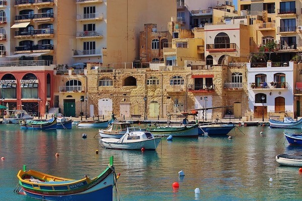 bateaux à Malte